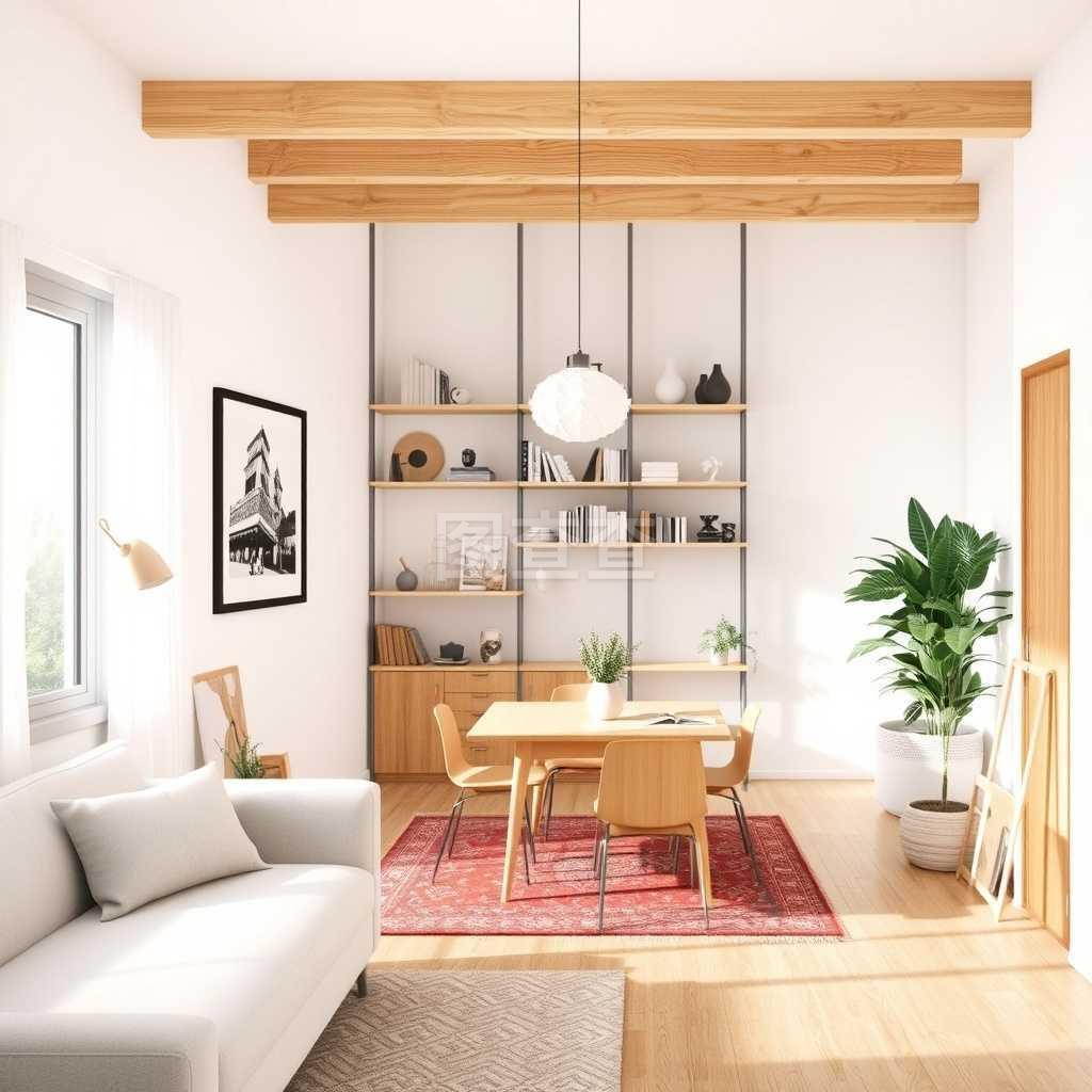 用于設計師和施工人員矢量的應用程序,家庭內視圖3D結構,室內物品,書架和書籍。管理的特殊工具。室內建筑,室內裝飾